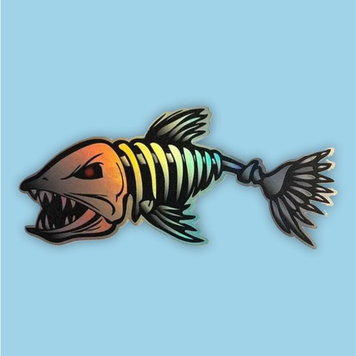 Angry Fishbone Holografic Angry Fishbone Holografic